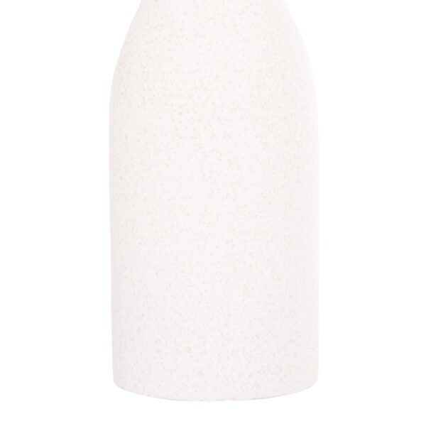 ΕΠΙΤΡΑΠΕΖΙΟ ΚΕΡΑΜΙΚΟ ΔΙΑΚΟΣΜΗΤΙΚΟ SCEPTER HM4615.01 ΚΡΥΣΤΑΛΛΙΚΟ ΥΠΟΛΕΥΚΟ Φ7,5x30,5Υεκ - Image 6