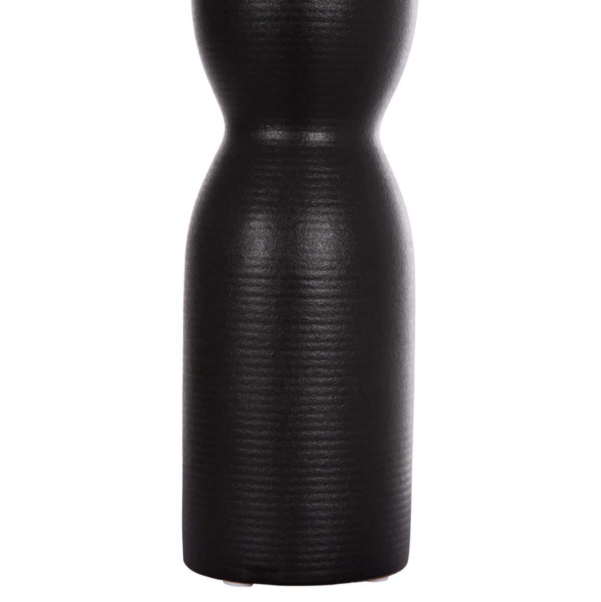 ΕΠΙΤΡΑΠΕΖΙΟ ΚΕΡΑΜΙΚΟ ΔΙΑΚΟΣΜΗΤΙΚΟ SCEPTER HM4615.02 ΜΑΥΡΟ ΜΑΤ Φ7,5x30,5Υεκ - Image 6