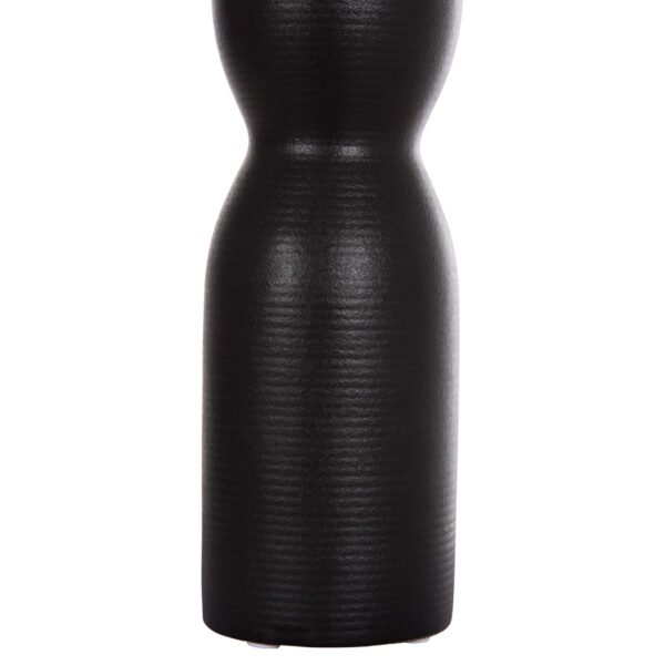 ΕΠΙΤΡΑΠΕΖΙΟ ΚΕΡΑΜΙΚΟ ΔΙΑΚΟΣΜΗΤΙΚΟ SCEPTER HM4615.02 ΜΑΥΡΟ ΜΑΤ Φ7,5x30,5Υεκ - Image 6