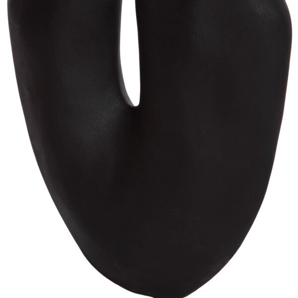 ΕΠΙΤΡΑΠΕΖΙΟ ΚΕΡΑΜΙΚΟ ΔΙΑΚΟΣΜΗΤΙΚΟ ARKEN HM4618.02 ΜΑΥΡΟ ΜΑΤ 29x8x37Υεκ - Image 7