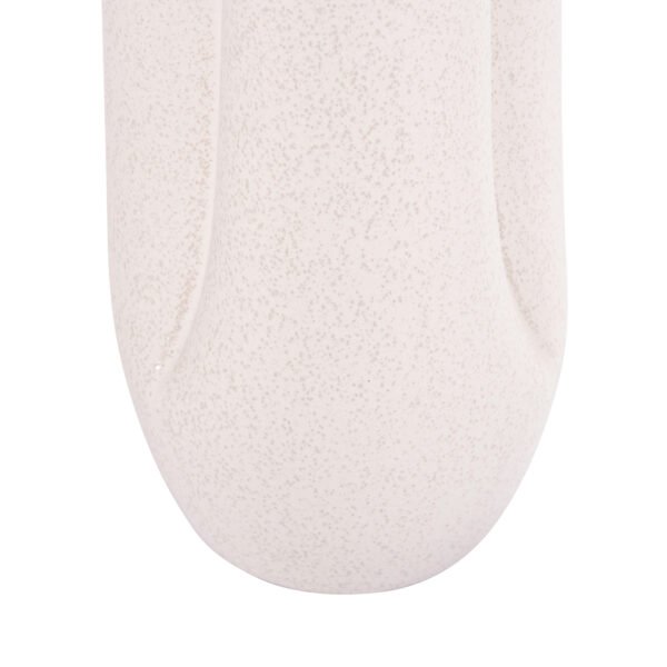 ΕΠΙΤΡΑΠΕΖΙΟ ΚΕΡΑΜΙΚΟ ΔΙΑΚΟΣΜΗΤΙΚΟ GLAΖΕ HM4611.01 ΚΡΥΣΤΑΛΛΙΚΟ ΥΠΟΛΕΥΚΟ Φ14x34Υεκ - Image 7