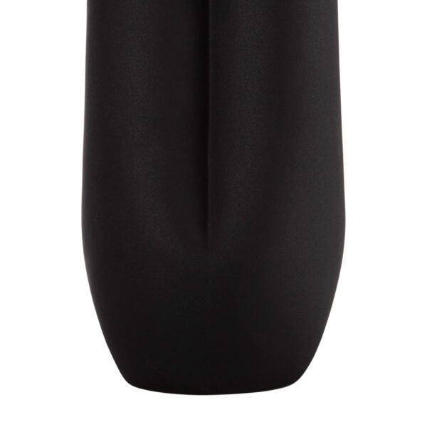 ΕΠΙΤΡΑΠΕΖΙΟ ΚΕΡΑΜΙΚΟ ΔΙΑΚΟΣΜΗΤΙΚΟ GLAΖΕ HM4611.02 ΜΑΥΡΟ ΜΑΤ Φ14x34Υ εκ. - Image 7