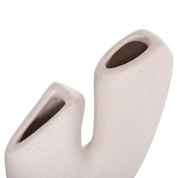 ΕΠΙΤΡΑΠΕΖΙΟ ΚΕΡΑΜΙΚΟ ΔΙΑΚΟΣΜΗΤΙΚΟ ARKEN HM4618.01 ΚΡΥΣΤΑΛΛΙΚΟ ΥΠΟΛΕΥΚΟ 28x10x37Υεκ - Image 7