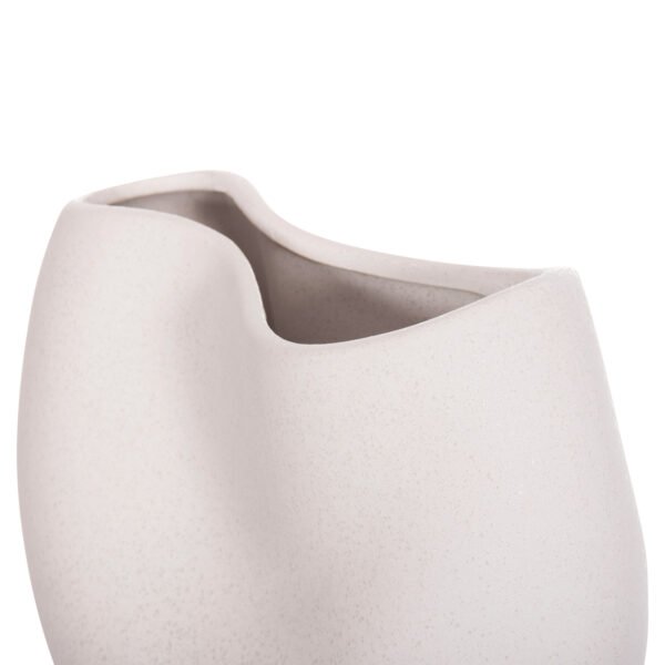 ΕΠΙΤΡΑΠΕΖΙΟ ΚΕΡΑΜΙΚΟ ΔΙΑΚΟΣΜΗΤΙΚΟ GLAΖΕ HM4610.01 ΥΠΟΛΕΥΚΟ ΚΡΥΣΤΑΛΛΙΚΟ 26x14x25Υεκ - Image 7