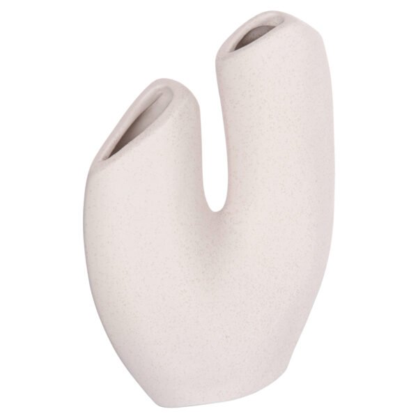 ΕΠΙΤΡΑΠΕΖΙΟ ΚΕΡΑΜΙΚΟ ΔΙΑΚΟΣΜΗΤΙΚΟ ARKEN HM4619.01 ΚΡΥΣΤΑΛΛΙΚΟ ΥΠΟΛΕΥΚΟ 20