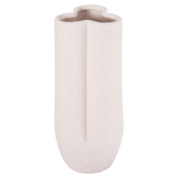 ΕΠΙΤΡΑΠΕΖΙΟ ΚΕΡΑΜΙΚΟ ΔΙΑΚΟΣΜΗΤΙΚΟ GLAΖΕ HM4611.01 ΚΡΥΣΤΑΛΛΙΚΟ ΥΠΟΛΕΥΚΟ Φ14x34Υεκ