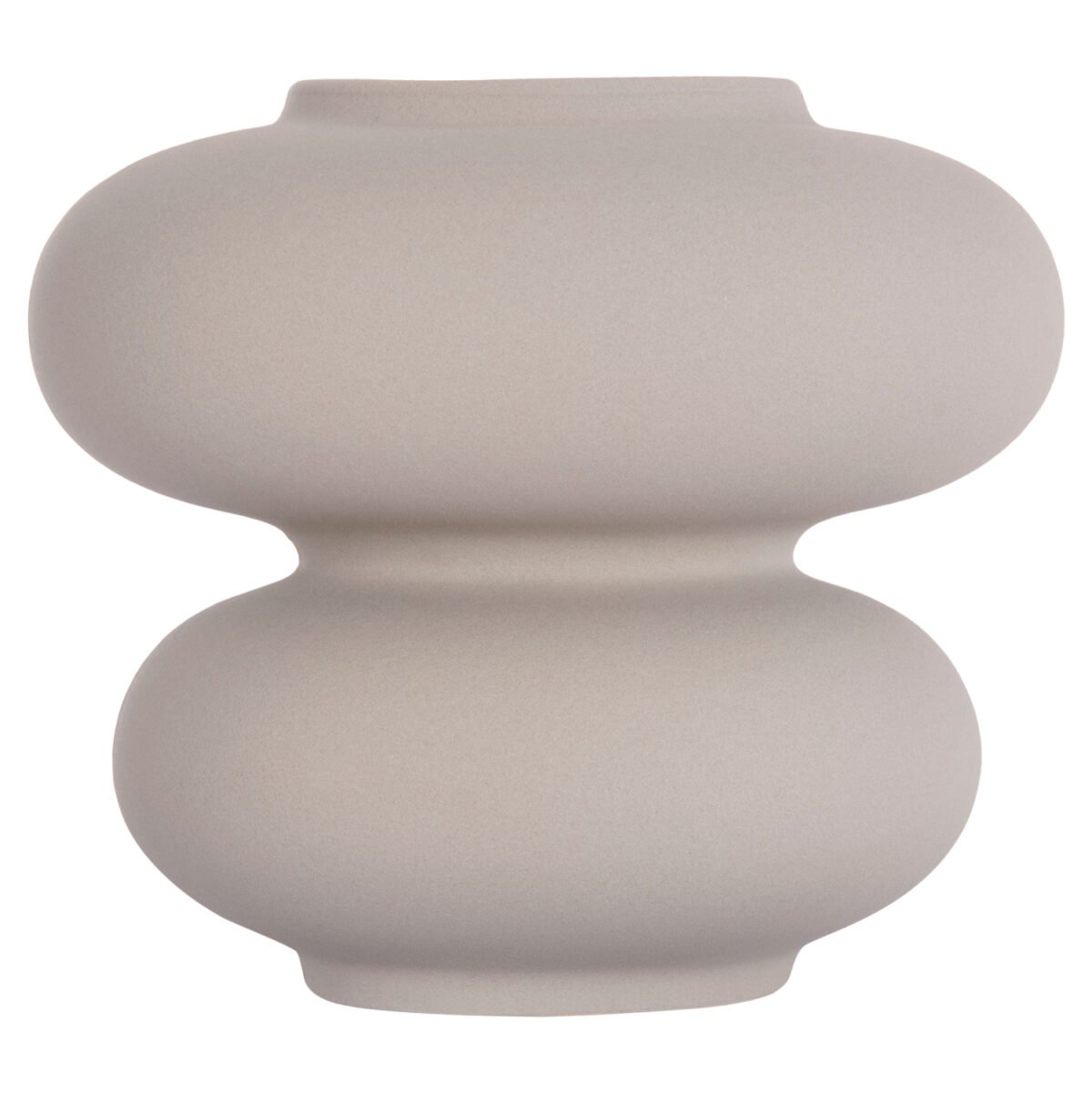 ΕΠΙΤΡΑΠΕΖΙΟ ΚΕΡΑΜΙΚΟ ΔΙΑΚΟΣΜΗΤΙΚΟ ROOK HM4629.03 ΓΚΡΙ ΜΑΤ Φ18x17Υεκ - Image 3