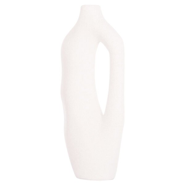 ΕΠΙΤΡΑΠΕΖΙΟ ΚΕΡΑΜΙΚΟ ΔΙΑΚΟΣΜΗΤΙΚΟ ΣΕΙΡΑ SEBOR HM4625 ΥΠΟΛΕΥΚΟ ΚΡΥΣΤΑΛΛΙΚΟ 20x9x45Υεκ - Image 3