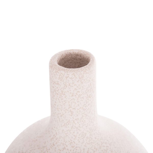 ΕΠΙΤΡΑΠΕΖΙΟ ΚΕΡΑΜΙΚΟ ΔΙΑΚΟΣΜΗΤΙΚΟ GALAD HM4623.01 ΚΡΥΣΤΑΛΛΙΚΟ ΥΠΟΛΕΥΚΟ Φ18x57Υεκ - Image 4