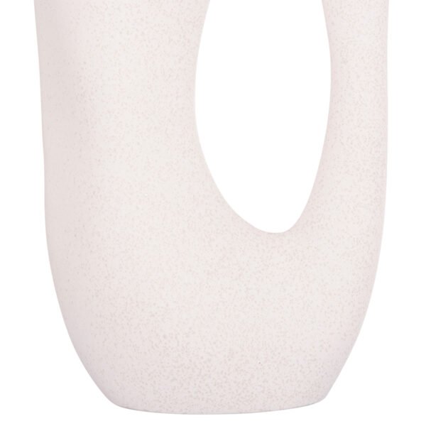 ΕΠΙΤΡΑΠΕΖΙΟ ΚΕΡΑΜΙΚΟ ΔΙΑΚΟΣΜΗΤΙΚΟ SEBOR HM4626.01 ΥΠΟΛΕΥΚΟ ΚΡΥΣΤΑΛΛΙΚΟ 21x8x35.5Υεκ - Image 6