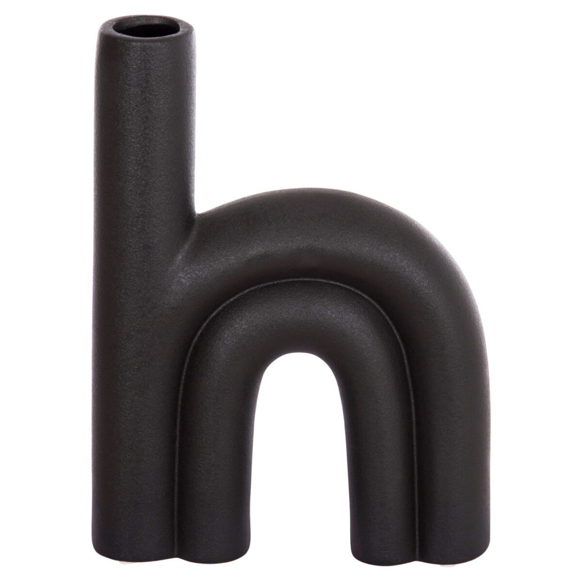 ΕΠΙΤΡΑΠΕΖΙΟ ΚΕΡΑΜΙΚΟ ΔΙΑΚΟΣΜΗΤΙΚΟ ARCON HM4638.02 ΜΑΥΡΟ ΜΑΤ 25,5x6x34Υεκ - Image 3