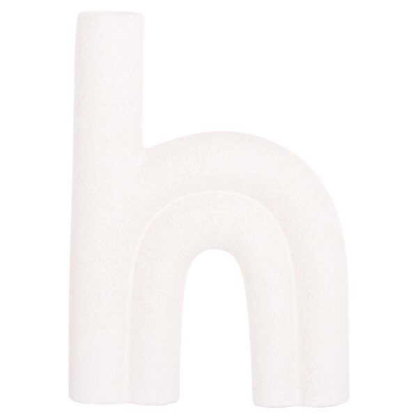 ΕΠΙΤΡΑΠΕΖΙΟ ΚΕΡΑΜΙΚΟ ΔΙΑΚΟΣΜΗΤΙΚΟ ARCON HM4638.01 ΚΡΥΣΤΑΛΛΙΚΟ ΥΠΟΛΕΥΚΟ 25,5x6x34Υεκ - Image 3