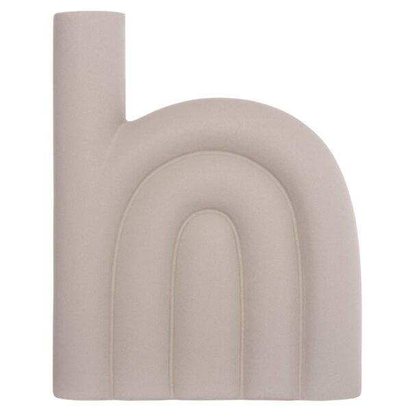 ΕΠΙΤΡΑΠΕΖΙΟ ΚΕΡΑΜΙΚΟ ΔΙΑΚΟΣΜΗΤΙΚΟ ARCON HM4639.03 ΓΚΡΙ ΜΑΤ 23x5,5x29Υ εκ. - Image 3