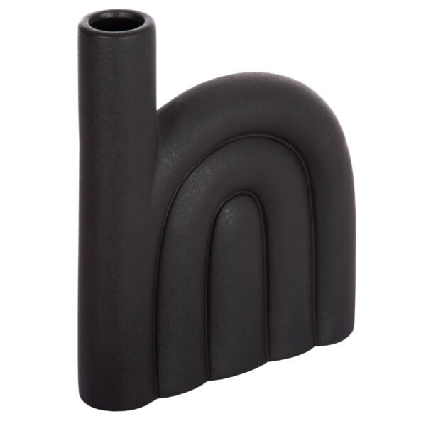 ΕΠΙΤΡΑΠΕΖΙΟ ΚΕΡΑΜΙΚΟ ΔΙΑΚΟΣΜΗΤΙΚΟ ARCON HM4639.02 ΜΑΥΡΟ ΜΑΤ 23x5