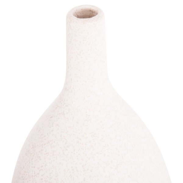 ΕΠΙΤΡΑΠΕΖΙΟ ΚΕΡΑΜΙΚΟ ΔΙΑΚΟΣΜΗΤΙΚΟ GALAD HM4633.01 ΥΠΟΛΕΥΚΟ ΚΡΥΣΤΑΛΛΙΚΟ Φ18x49Y εκ. - Image 4