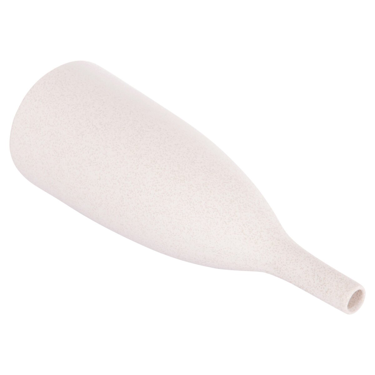 ΕΠΙΤΡΑΠΕΖΙΟ ΚΕΡΑΜΙΚΟ ΔΙΑΚΟΣΜΗΤΙΚΟ GALAD HM4634.01 ΥΠΟΛΕΥΚΟ ΚΡΥΣΤΑΛΛΙΚΟ Φ14x39Υ εκ. - Image 4