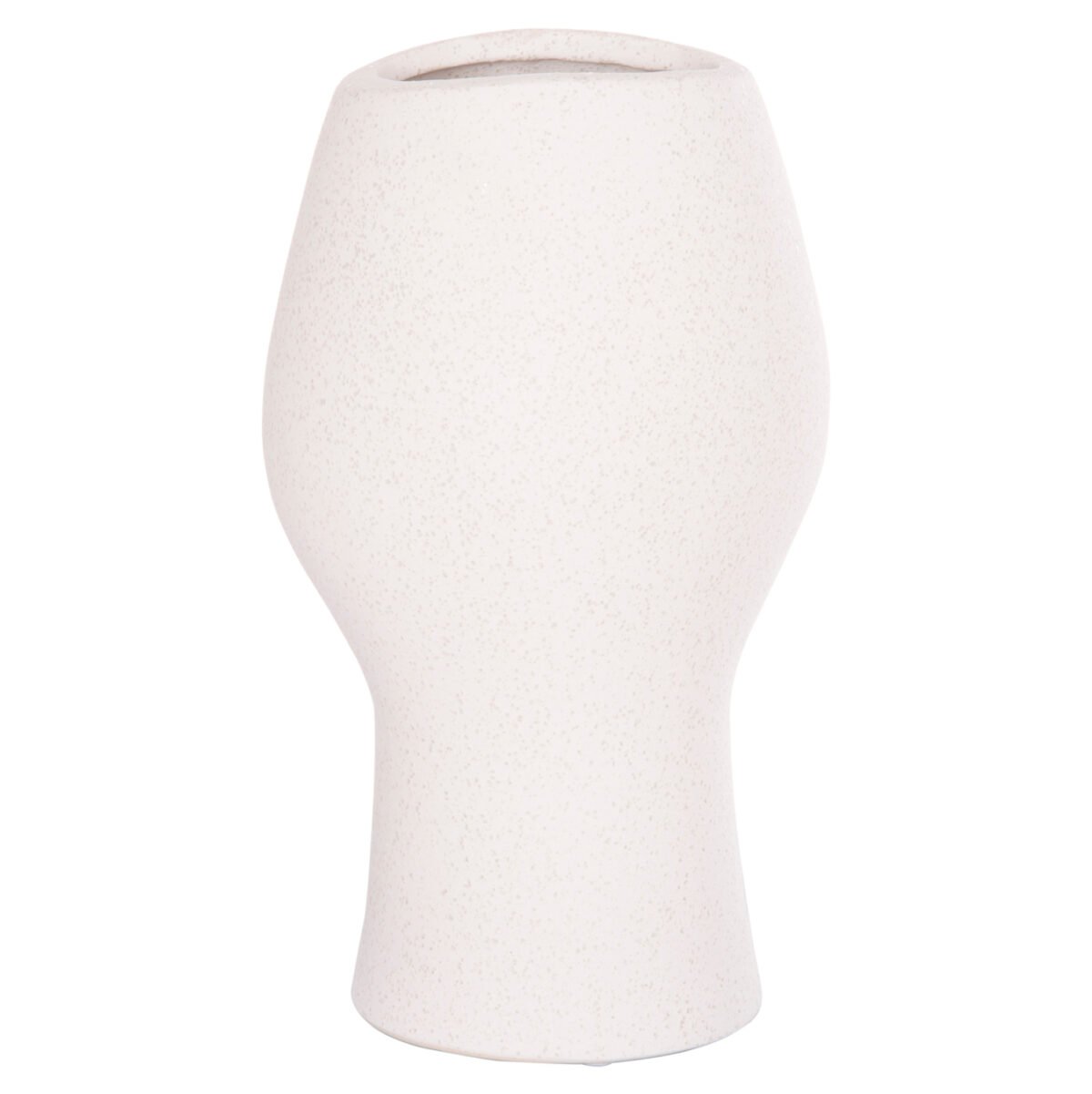 ΕΠΙΤΡΑΠΕΖΙΟ ΚΕΡΑΜΙΚΟ ΔΙΑΚΟΣΜΗΤΙΚΟ HUMANS HM4631 ΥΠΟΛΕΥΚΟ ΚΡΥΣΤΑΛΛΙΚΟ Φ14x25Υεκ - Image 4