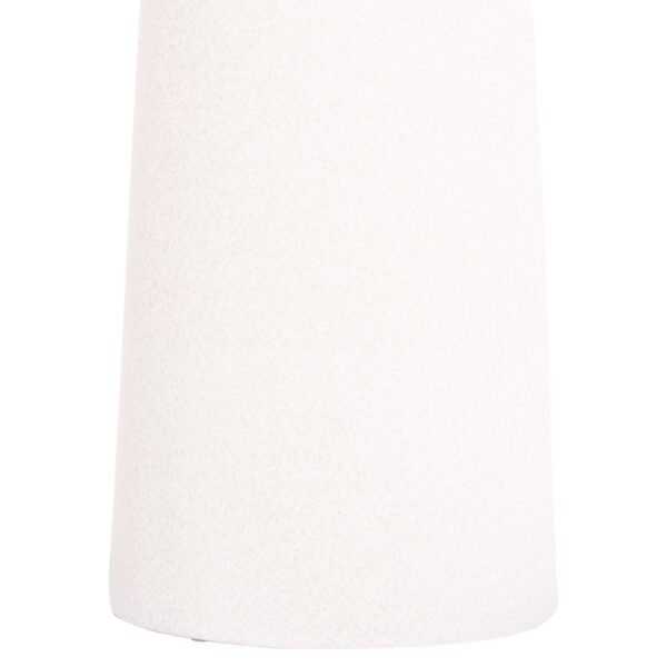 ΕΠΙΤΡΑΠΕΖΙΟ ΚΕΡΑΜΙΚΟ ΔΙΑΚΟΣΜΗΤΙΚΟ GALAD HM4633.01 ΥΠΟΛΕΥΚΟ ΚΡΥΣΤΑΛΛΙΚΟ Φ18x49Y εκ. - Image 5