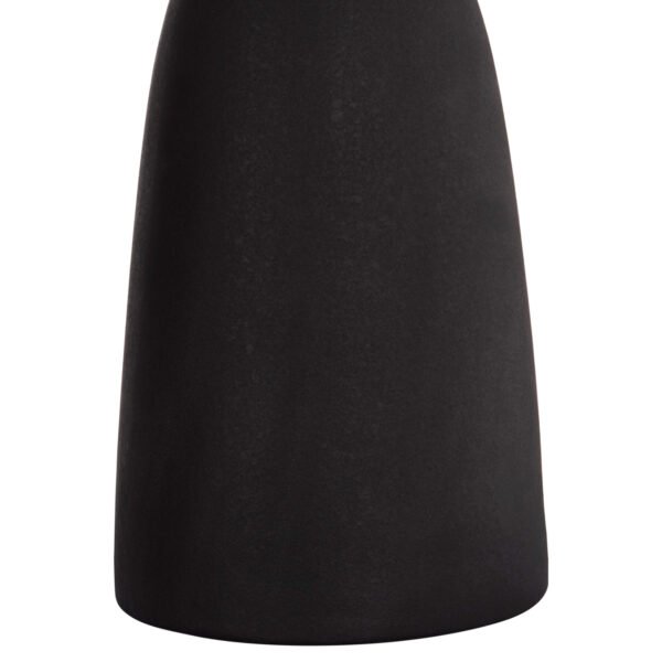 ΕΠΙΤΡΑΠΕΖΙΟ ΚΕΡΑΜΙΚΟ ΔΙΑΚΟΣΜΗΤΙΚΟ GALAD HM4635.02 ΜΑΥΡΟ ΜΑΤ Φ14x33,5Υεκ - Image 5