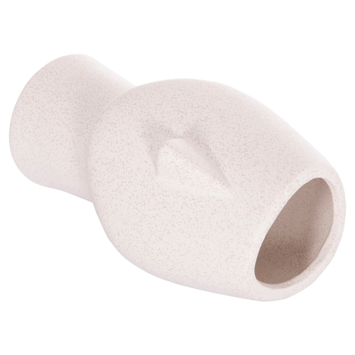 ΕΠΙΤΡΑΠΕΖΙΟ ΚΕΡΑΜΙΚΟ ΔΙΑΚΟΣΜΗΤΙΚΟ HUMANS HM4631 ΥΠΟΛΕΥΚΟ ΚΡΥΣΤΑΛΛΙΚΟ Φ14x25Υεκ - Image 5