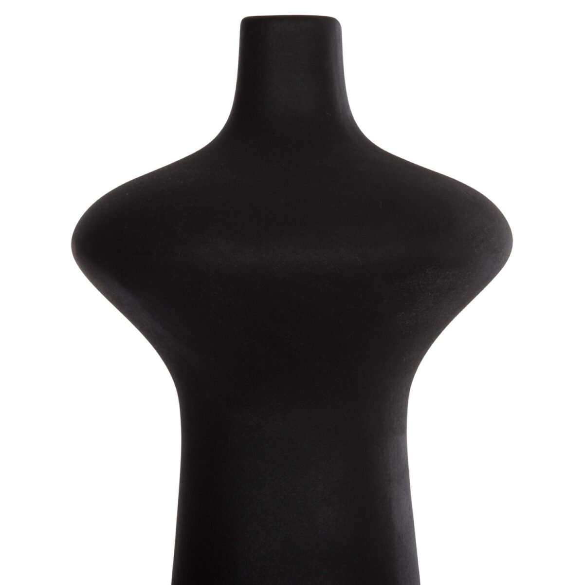 ΕΠΙΤΡΑΠΕΖΙΟ ΚΕΡΑΜΙΚΟ ΔΙΑΚΟΣΜΗΤΙΚΟ SCEPTER HM4636.02 ΜΑΥΡΟ ΜΑΤ Φ18x49Υεκ - Image 5