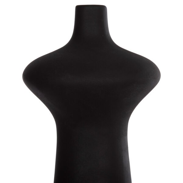 ΕΠΙΤΡΑΠΕΖΙΟ ΚΕΡΑΜΙΚΟ ΔΙΑΚΟΣΜΗΤΙΚΟ SCEPTER HM4636.02 ΜΑΥΡΟ ΜΑΤ Φ18x49Υεκ - Image 5