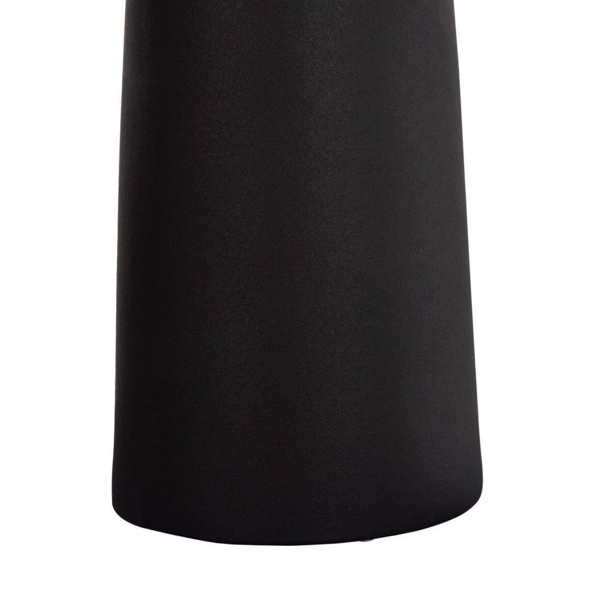 ΕΠΙΤΡΑΠΕΖΙΟ ΚΕΡΑΜΙΚΟ ΔΙΑΚΟΣΜΗΤΙΚΟ GALAD HM4633.02 ΜΑΥΡΟ ΜΑΤ Φ18x49Υ εκ. - Image 6