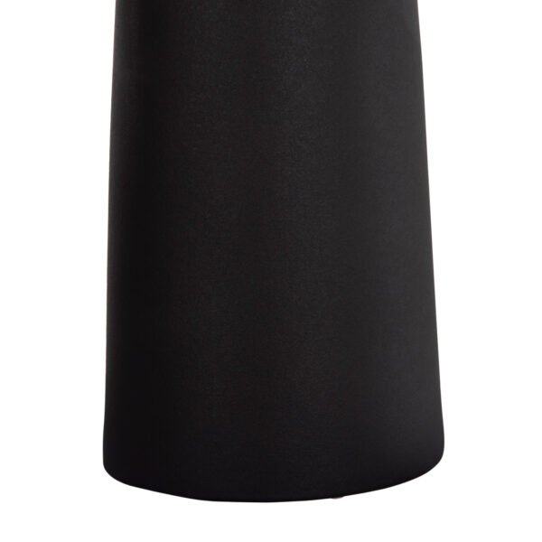 ΕΠΙΤΡΑΠΕΖΙΟ ΚΕΡΑΜΙΚΟ ΔΙΑΚΟΣΜΗΤΙΚΟ GALAD HM4633.02 ΜΑΥΡΟ ΜΑΤ Φ18x49Υ εκ. - Image 6