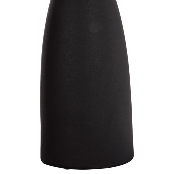 ΕΠΙΤΡΑΠΕΖΙΟ ΚΕΡΑΜΙΚΟ ΔΙΑΚΟΣΜΗΤΙΚΟ GALAD HM4634.02 ΜΑΥΡΟ ΜΑΤ Φ14x39Υεκ - Image 6