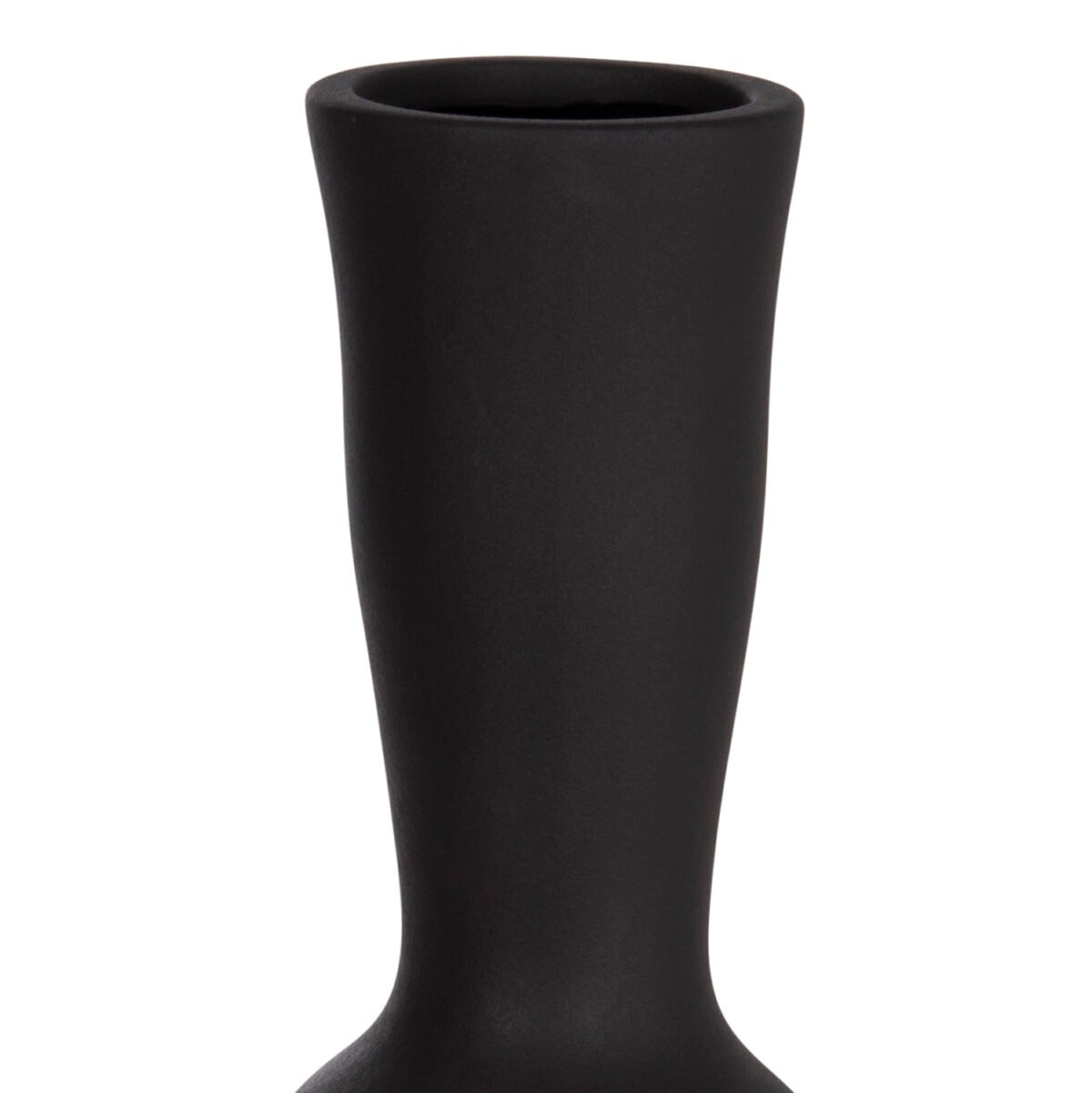 ΕΠΙΤΡΑΠΕΖΙΟ ΚΕΡΑΜΙΚΟ ΔΙΑΚΟΣΜΗΤΙΚΟ SCEPTER HM4637.02 ΜΑΥΡΟ ΜΑΤ Φ14x50Υεκ - Image 6