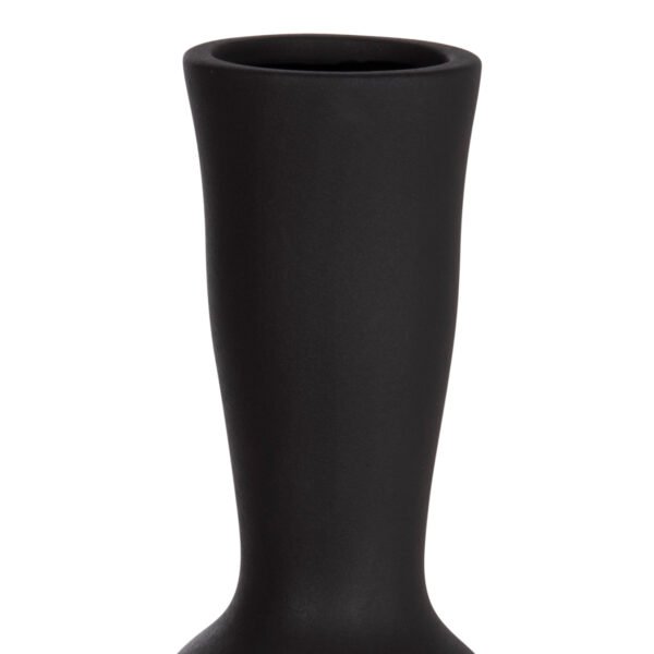 ΕΠΙΤΡΑΠΕΖΙΟ ΚΕΡΑΜΙΚΟ ΔΙΑΚΟΣΜΗΤΙΚΟ SCEPTER HM4637.02 ΜΑΥΡΟ ΜΑΤ Φ14x50Υεκ - Image 6