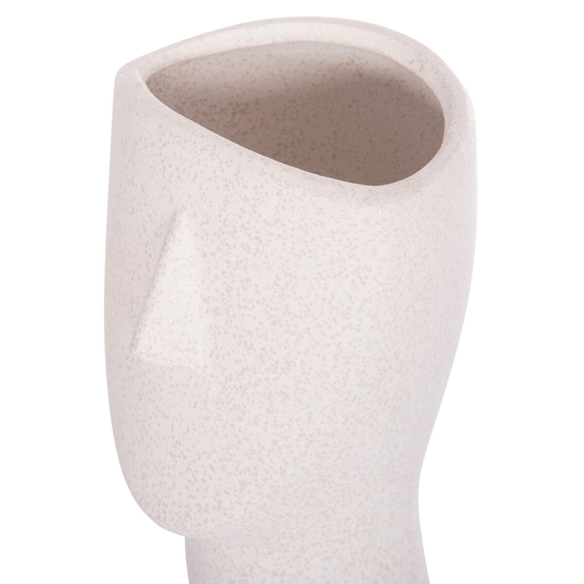 ΕΠΙΤΡΑΠΕΖΙΟ ΚΕΡΑΜΙΚΟ ΔΙΑΚΟΣΜΗΤΙΚΟ HUMANS HM4632 ΥΠΟΛΕΥΚΟ ΚΡΥΣΤΑΛΛΙΚΟ Φ13x22Υεκ - Image 7