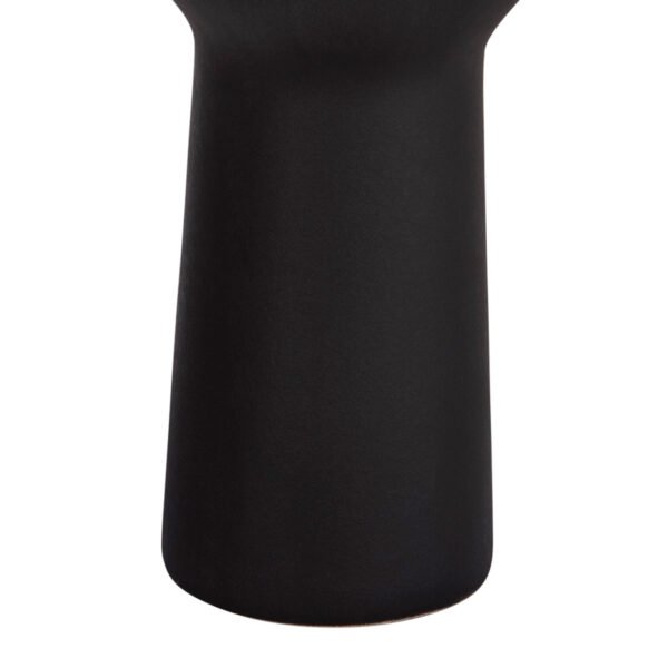 ΕΠΙΤΡΑΠΕΖΙΟ ΚΕΡΑΜΙΚΟ ΔΙΑΚΟΣΜΗΤΙΚΟ SCEPTER HM4637.02 ΜΑΥΡΟ ΜΑΤ Φ14x50Υεκ - Image 8