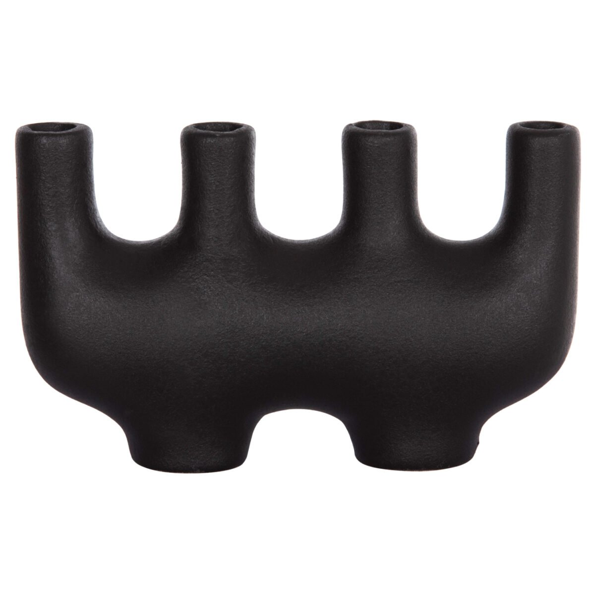 ΕΠΙΤΡΑΠΕΖΙΟ ΚΕΡΑΜΙΚΟ ΔΙΑΚΟΣΜΗΤΙΚΟ MANI HM4641.02 ΜΑΥΡΟ ΜΑΤ 21x6x13Υεκ - Image 3