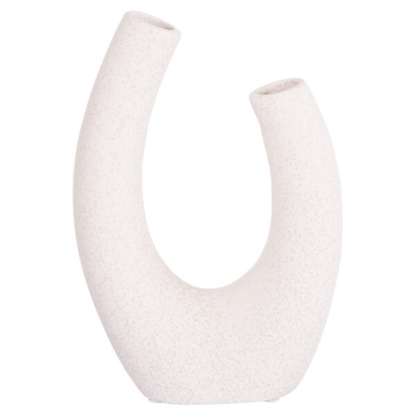 ΕΠΙΤΡΑΠΕΖΙΟ ΚΕΡΑΜΙΚΟ ΔΙΑΚΟΣΜΗΤΙΚΟ ELLIPTO HM4643.01 ΥΠΟΛΕΥΚΟ ΚΡΥΣΤΑΛΛΙΚΟ 15x7x21,5Υεκ - Image 3