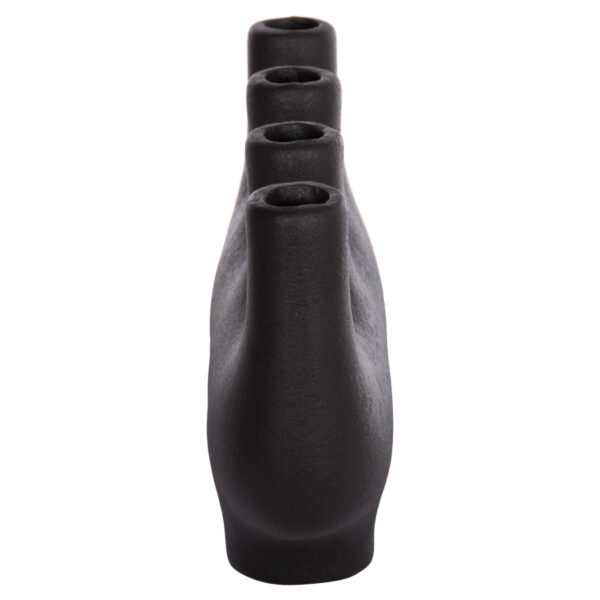 ΕΠΙΤΡΑΠΕΖΙΟ ΚΕΡΑΜΙΚΟ ΔΙΑΚΟΣΜΗΤΙΚΟ MANI HM4641.02 ΜΑΥΡΟ ΜΑΤ 21x6x13Υεκ - Image 4