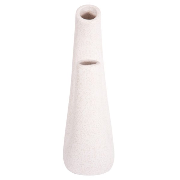 ΕΠΙΤΡΑΠΕΖΙΟ ΚΕΡΑΜΙΚΟ ΔΙΑΚΟΣΜΗΤΙΚΟ ELLIPTO HM4643.01 ΥΠΟΛΕΥΚΟ ΚΡΥΣΤΑΛΛΙΚΟ 15x7x21,5Υεκ - Image 4