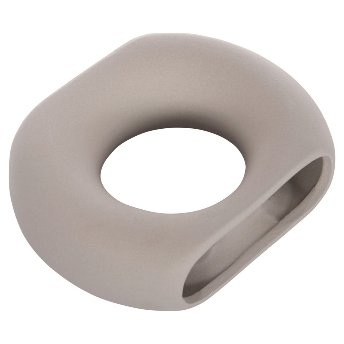 ΕΠΙΤΡΑΠΕΖΙΟ ΚΕΡΑΜΙΚΟ ΔΙΑΚΟΣΜΗΤΙΚΟ ELLIPTO HM4646.03 ΓΚΡΙ ΜΑΤ 18x6,5x14Υεκ - Image 5