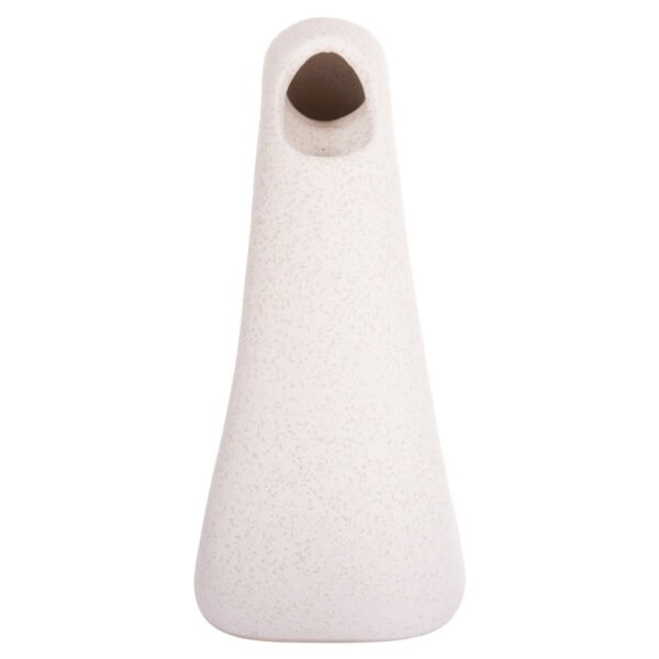 ΕΠΙΤΡΑΠΕΖΙΟ ΚΕΡΑΜΙΚΟ ΔΙΑΚΟΣΜΗΤΙΚΟ ELLIPTO HM4644.01 ΥΠΟΛΕΥΚΟ ΚΡΥΣΤΑΛΛΙΚΟ 16,5x9x20Υεκ - Image 5