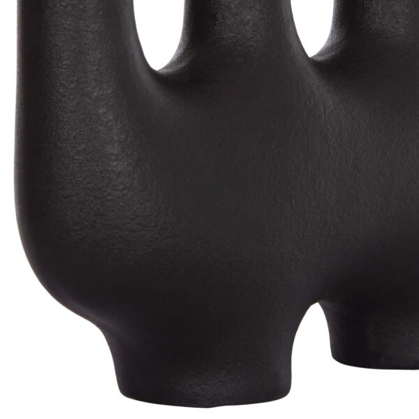 ΕΠΙΤΡΑΠΕΖΙΟ ΚΕΡΑΜΙΚΟ ΔΙΑΚΟΣΜΗΤΙΚΟ MANI HM4641.02 ΜΑΥΡΟ ΜΑΤ 21x6x13Υεκ - Image 7