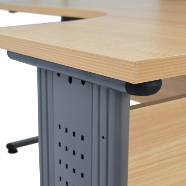 ΓΡΑΦΕΙΟ ΕΠΑΓΓΕΛΜΑΤΙΚΟ VALDEN HM2043.01R ΟΞΙΑ ΜΕ ΔΕΞΙΑ ΓΩΝΙΑ 160X120X75 - Image 8