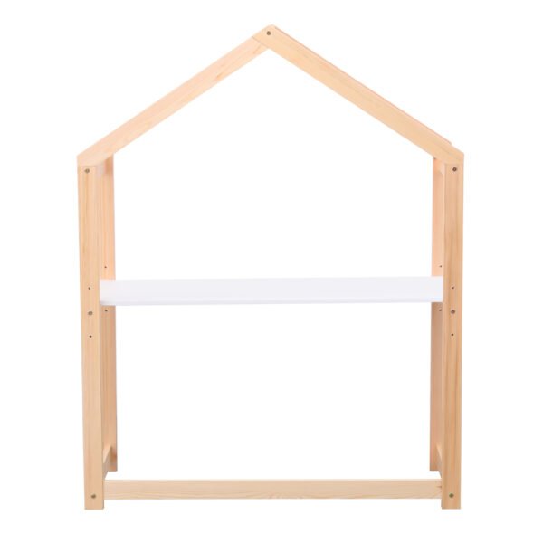 ΓΡΑΦΕΙΟ ΠΑΙΔΙΚΟ PEPE HM2498.03 ΞΥΛΟ ΠΕΥΚΟΥ ΣΕ ΦΥΣΙΚΟ-ΜΕΛΑΜΙΝΗ 120x44x152Υεκ - Image 4