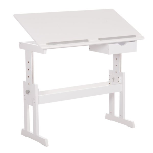 ΓΡΑΦΕΙΟ/ΣΧΕΔΙΑΣΤΗΡΙΟ ASCENT HM18289 MDF ΣΕ ΛΕΥΚΟ 109x55x87