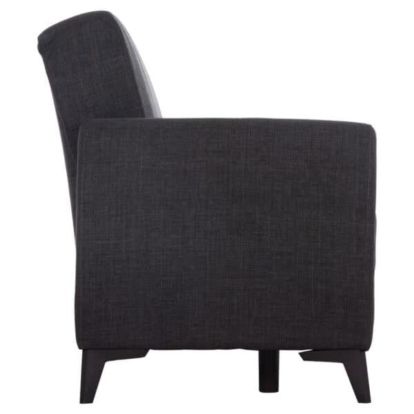 ΚΑΝΑΠΕΣ ΚΡΕΒΑΤΙ ΜΕ ΑΠΟΘ.ΧΩΡΟ ΔΙΘΕΣΙΟΣ NIKKO HM3293.01 ΓΚΡΙ ΥΦΑΣΜΑ 144x75x84Υεκ. - Image 6