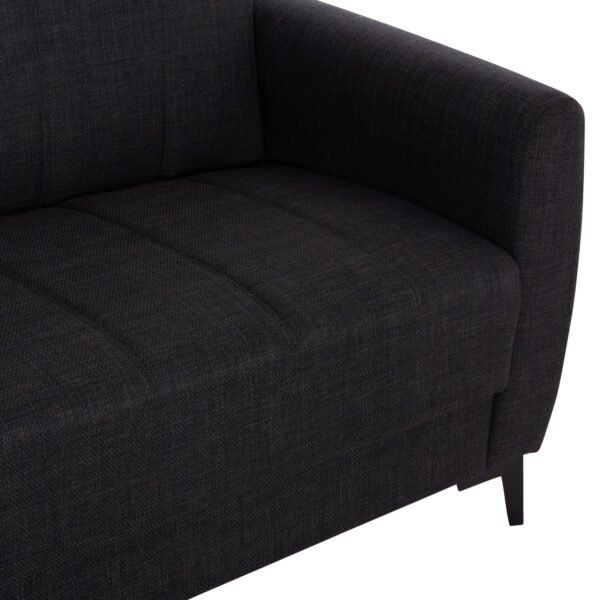 ΚΑΝΑΠΕΣ ΚΡΕΒΑΤΙ ΜΕ ΑΠΟΘ.ΧΩΡΟ ΔΙΘΕΣΙΟΣ NIKKO HM3293.01 ΓΚΡΙ ΥΦΑΣΜΑ 144x75x84Υεκ. - Image 9