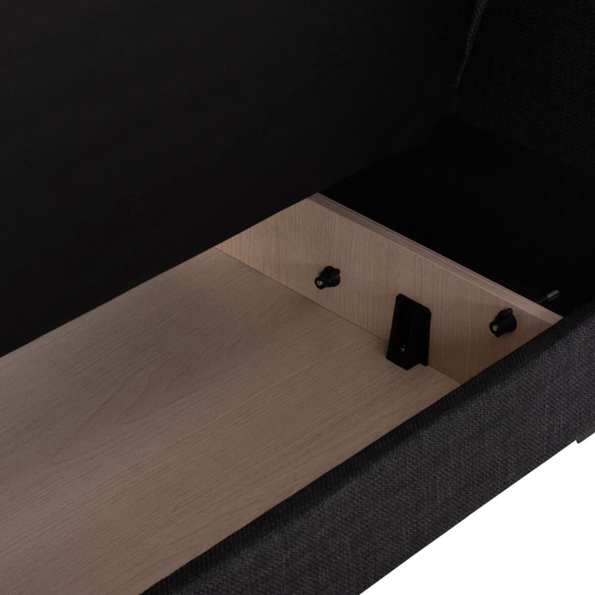 ΚΑΝΑΠΕΣ ΚΡΕΒΑΤΙ ΜΕ ΑΠΟΘ.ΧΩΡΟ ΔΙΘΕΣΙΟΣ NIKKO HM3293.01 ΓΚΡΙ ΥΦΑΣΜΑ 144x75x84Υεκ. - Image 10