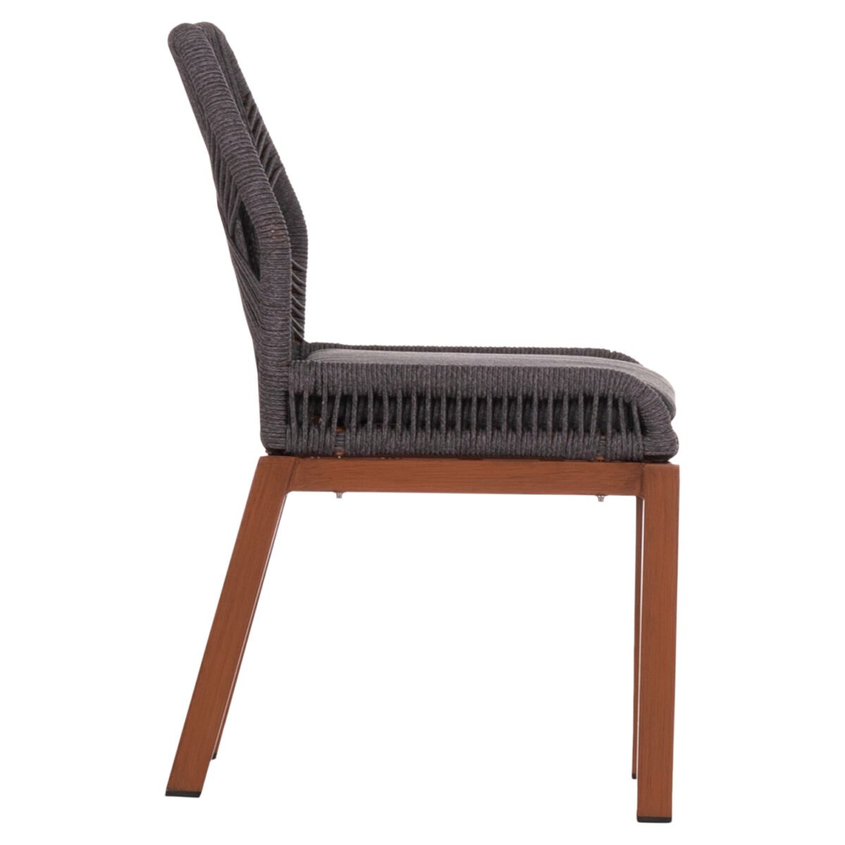 ΚΑΡΕΚΛΑ ΑΛΟΥΜΙΝΙΟΥ HOWARD HM5547.11 ΚΑΦΕ--ΣΧΟΙΝΙ & ΜΑΞΙΛΑΡΙ ΓΚΡΙ 55,5x60x84,5Υεκ - Image 4