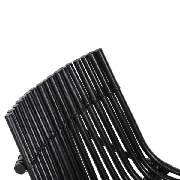ΚΑΡΕΚΛΑ ΕΞΩΤ.ΧΩΡΟΥ CELLION HM9812.02 ΡΑΒΔΟΙ RATTAN ΣΕ ΜΑΥΡΟ ΧΡΩΜΑ 76x72x83Υεκ. - Image 7
