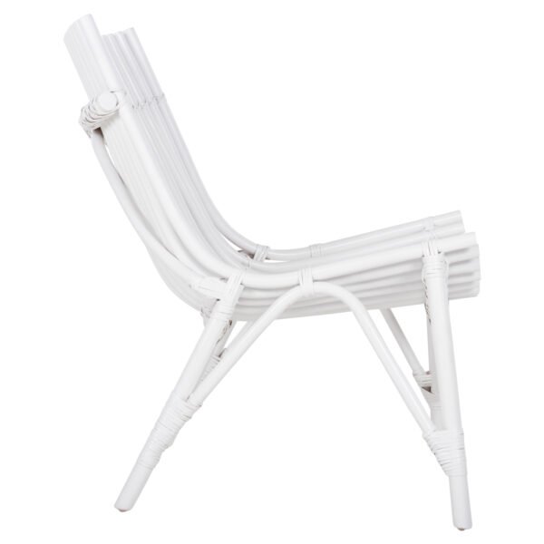 ΚΑΡΕΚΛΑ ΕΞΩΤ.ΧΩΡΟΥ CELLION HM9812.03 ΡΑΒΔΟΙ RATTAN ΣΕ ΛΕΥΚΟ ΧΡΩΜΑ 76x72x83Υεκ. - Image 4