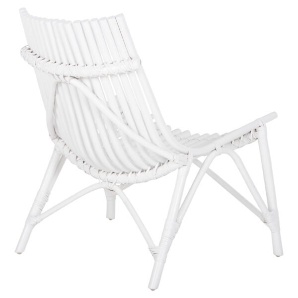 ΚΑΡΕΚΛΑ ΕΞΩΤ.ΧΩΡΟΥ CELLION HM9812.03 ΡΑΒΔΟΙ RATTAN ΣΕ ΛΕΥΚΟ ΧΡΩΜΑ 76x72x83Υεκ. - Image 5